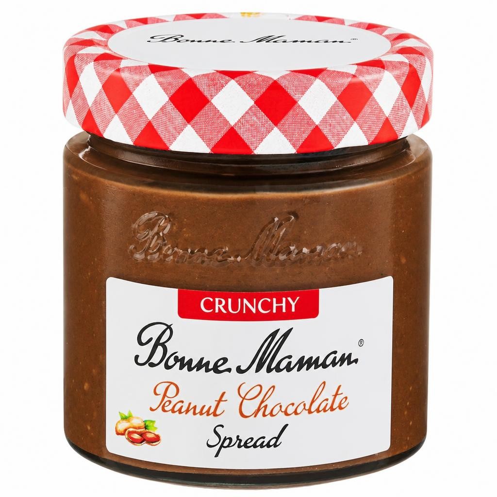 Bonne Maman Crunchy Peanut Chocolate Spread 240g