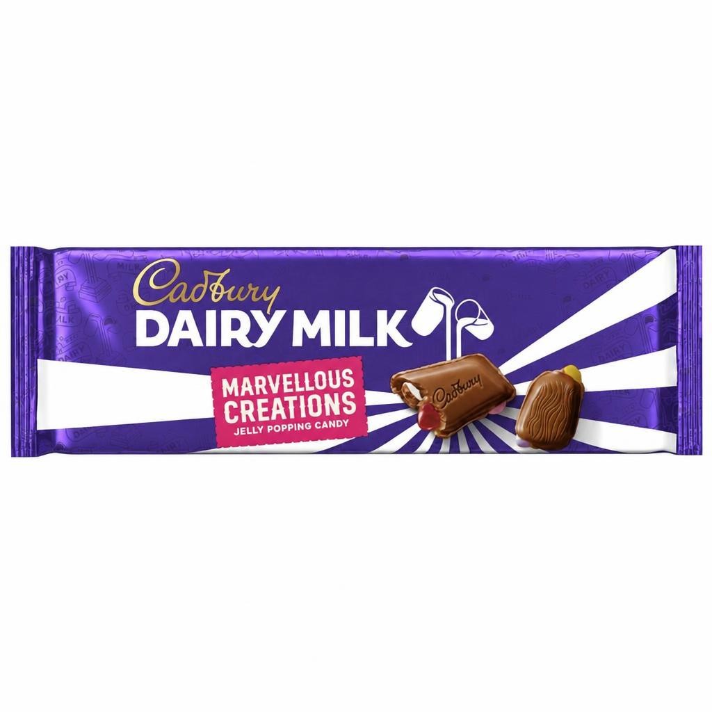 Cadbury Dairy Milk Marvellous Creations Jelly Popping Candy 260g