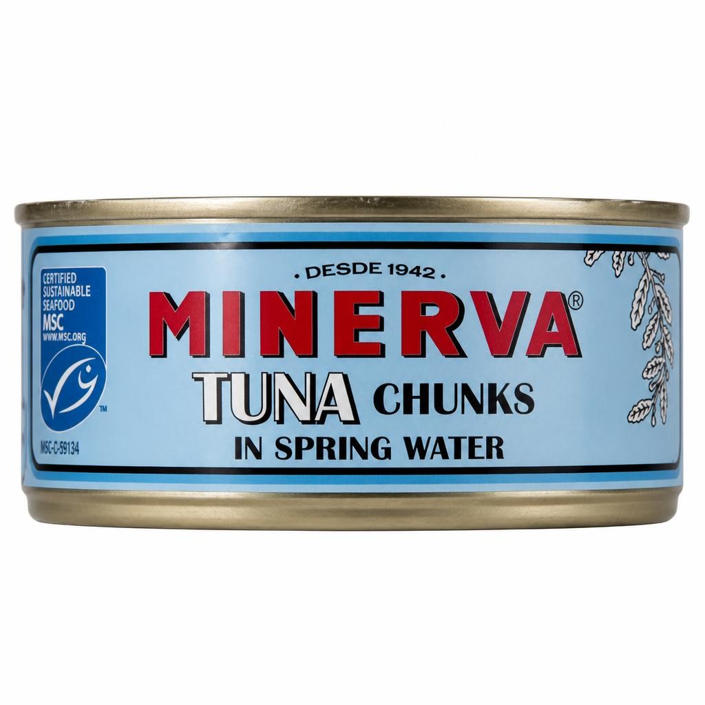 Minerva Tuna Chunks in Spring Water 160g