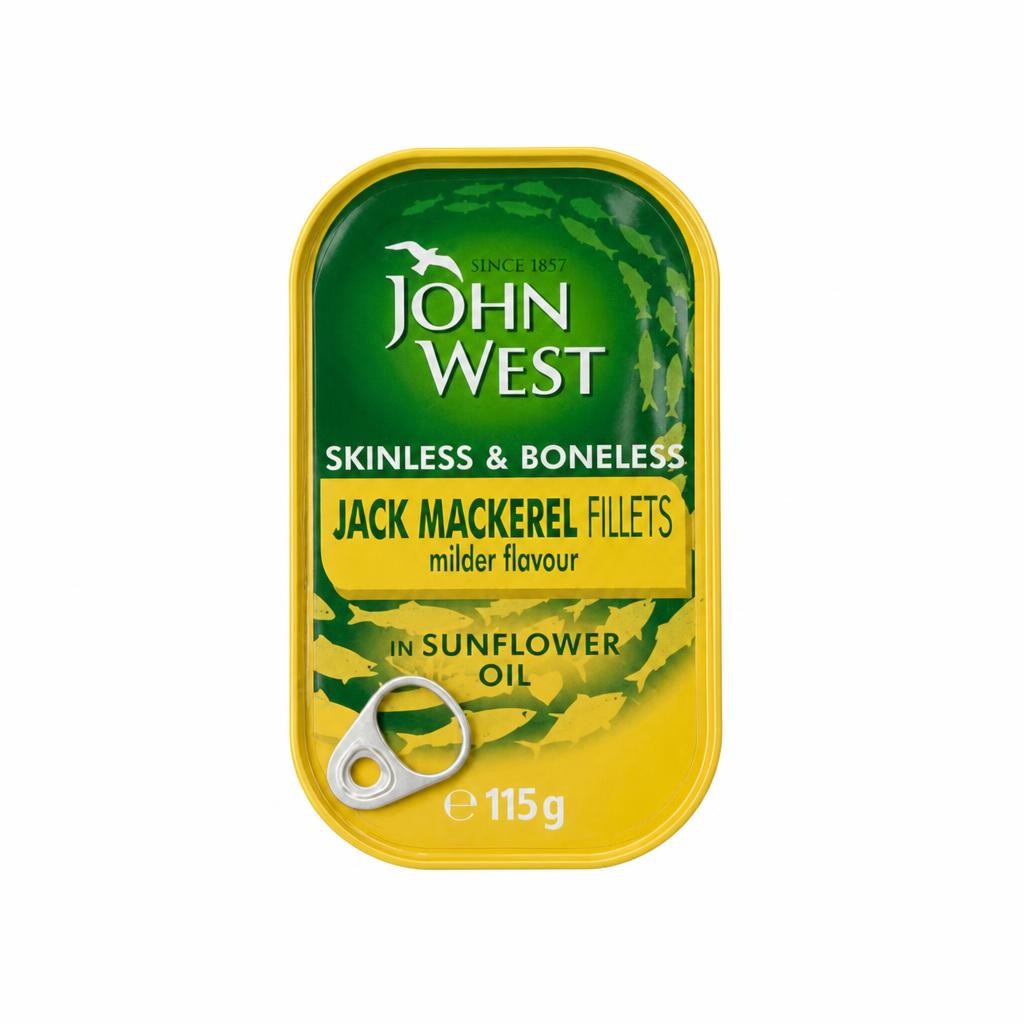 John West Jack Mackerel Fillets in Sunflower Oil MSC