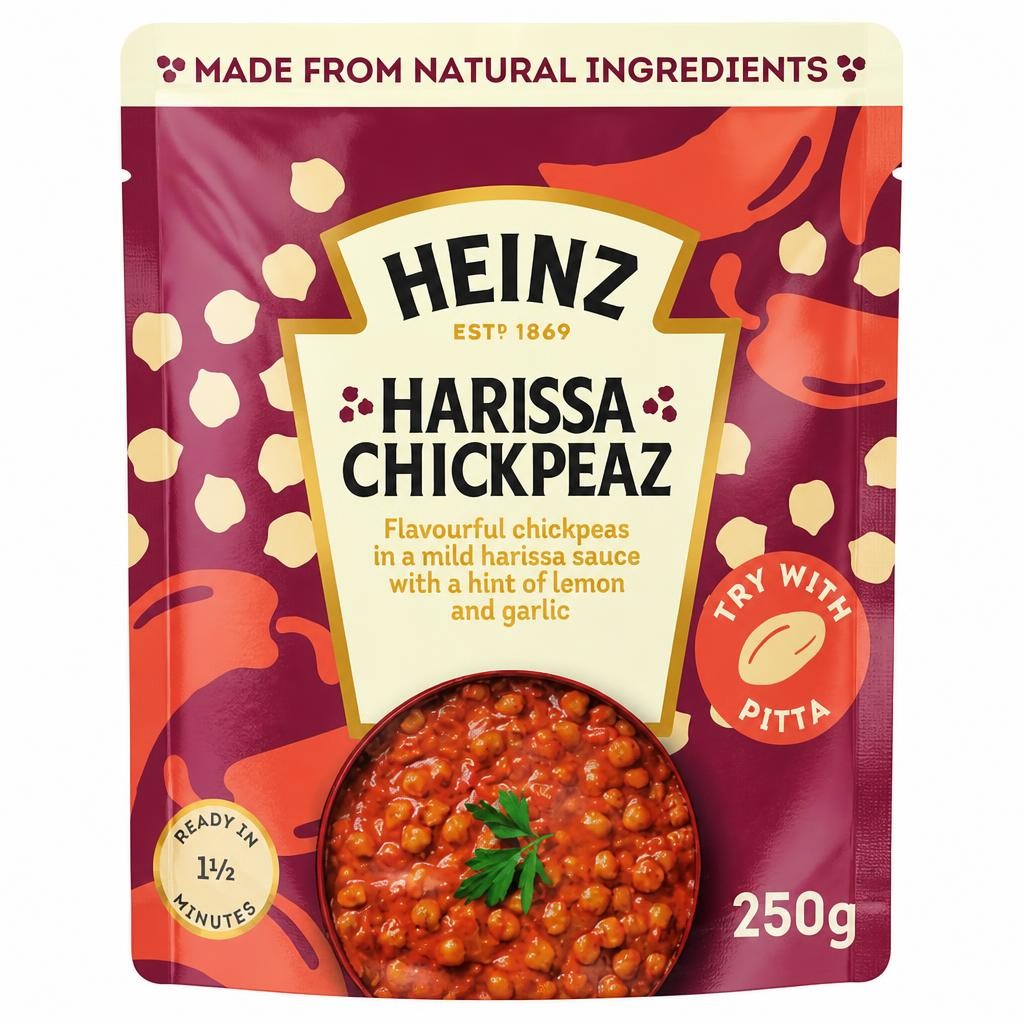 Heinz Harissa Chickpeas 250g