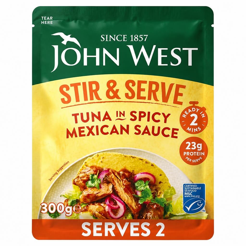 John West Stir & Serve Tuna in a Mexican Sauce 300g