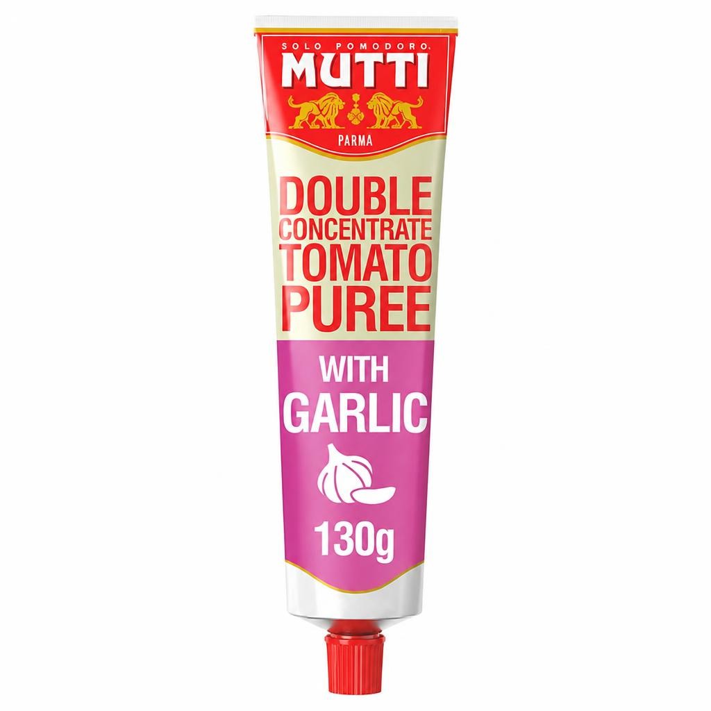Mutti Tomato Puree with Garlic