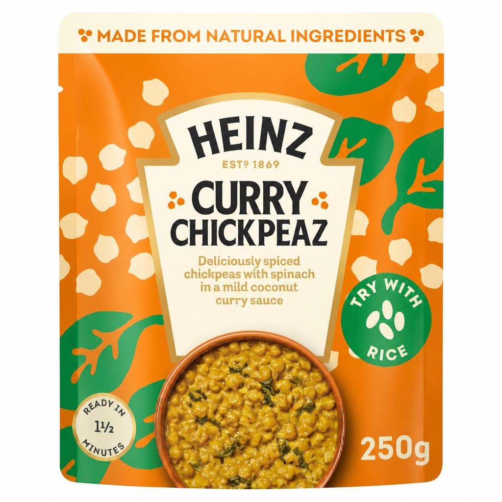 Heinz Curry Chickpeas 250g