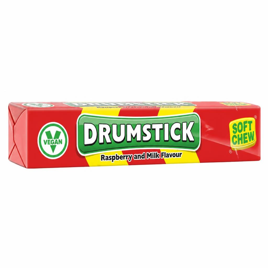 Swizzels Drumstick Original Raspberry & Milk Stickpack 43g