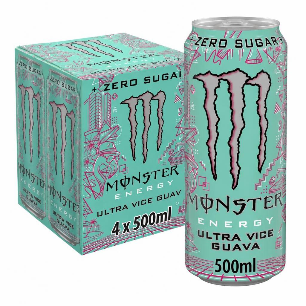 Monster Energy Ultra Vice Guava 4x500ml