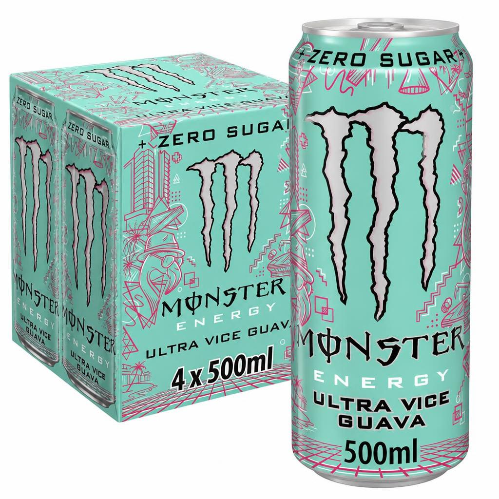 Monster Energy Ultra Vice Guava 4x500ml