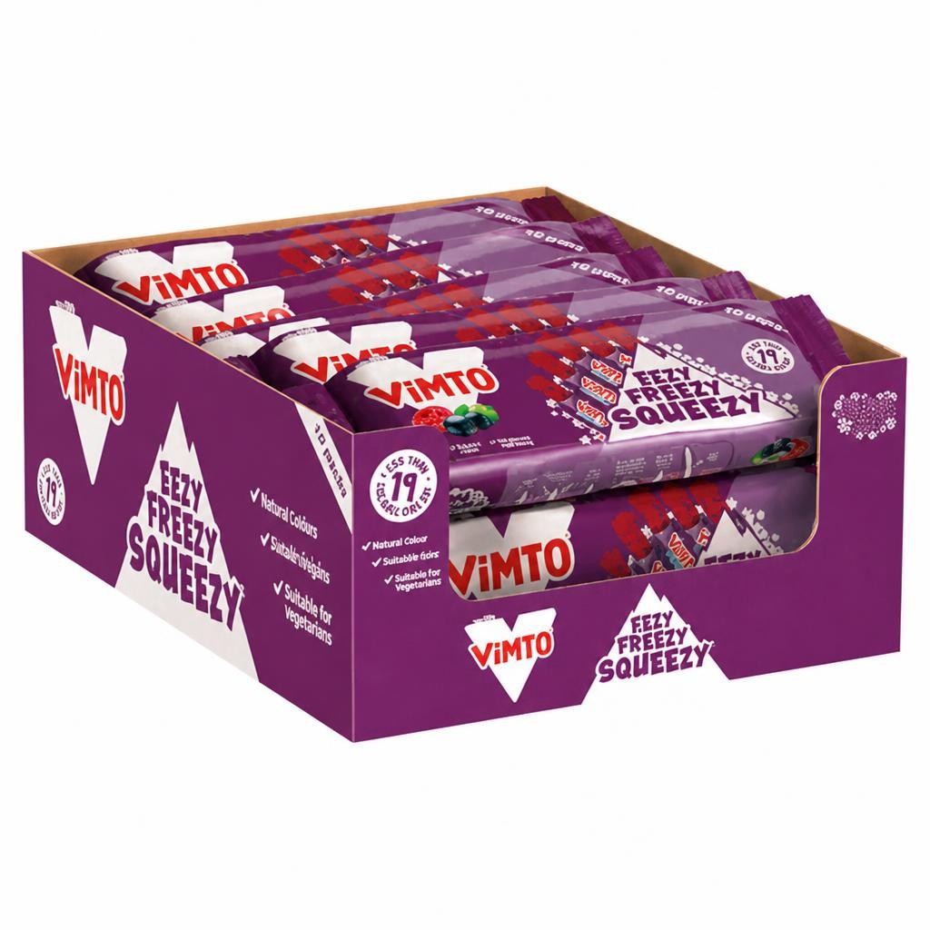Vimto Eezy Freezy Squeezy 10 x 60ml (600ml)