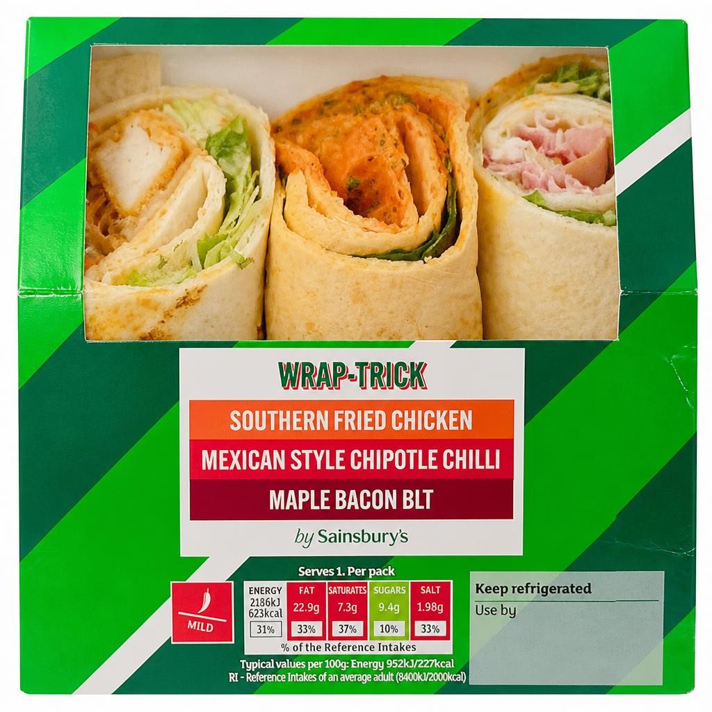Sainsbury's Wrap Trick