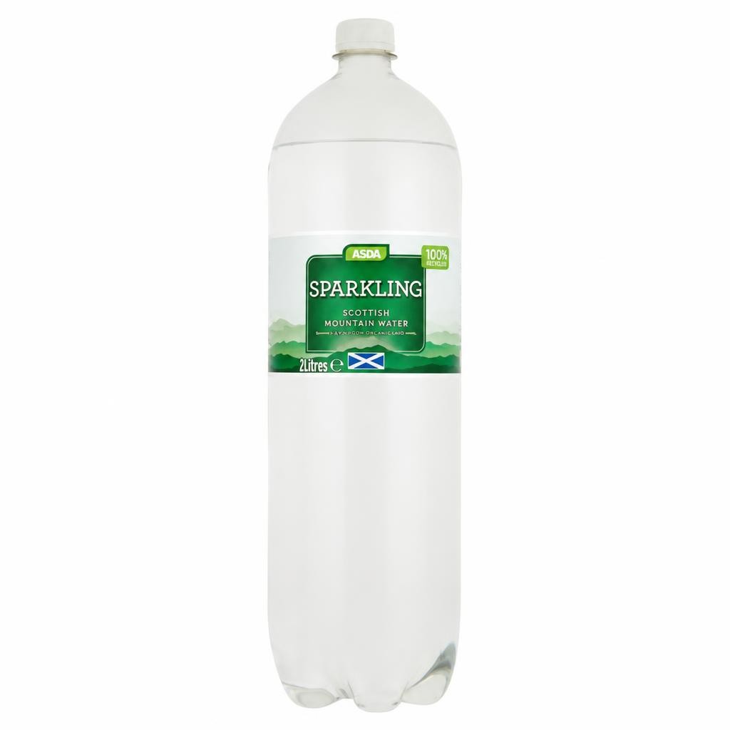 ASDA Sparkling Natural Mineral Water 2 Litres