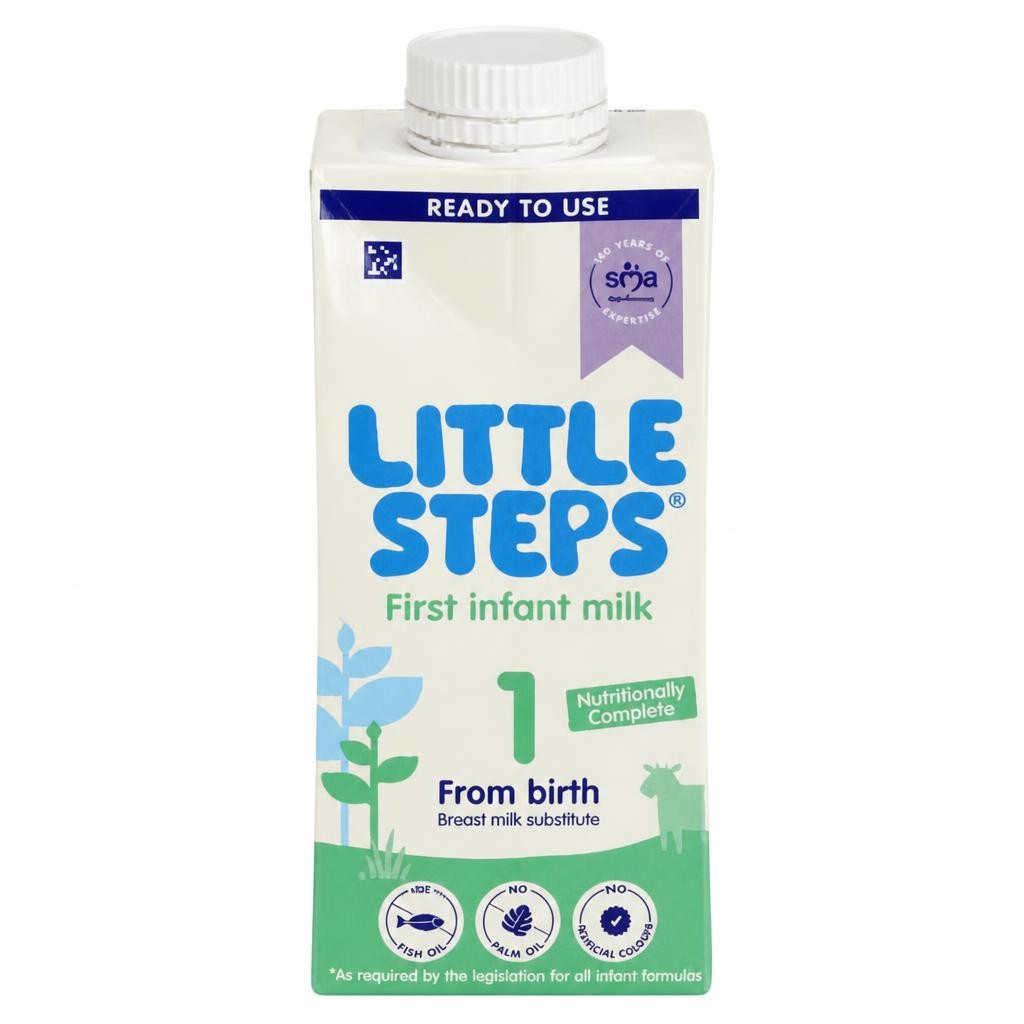 Little Steps LITTLE STEPS® 1 First Infant Baby Milk Premade Liquid Formula from birth 200ml