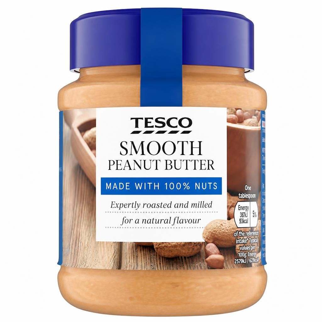 Tesco Smooth Peanut Butter 340g