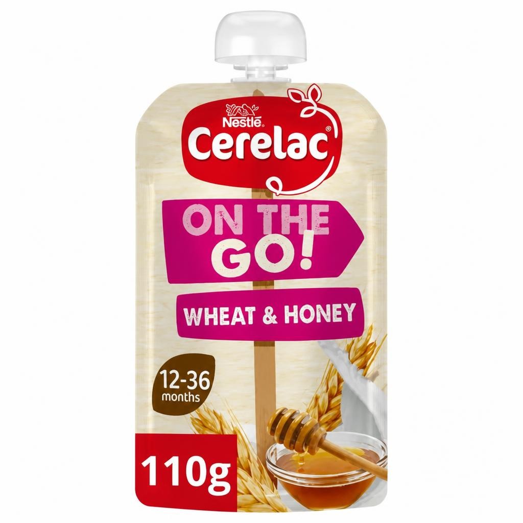 Cerelac CERELAC® On The Go Honey  12m + Pouch 110g