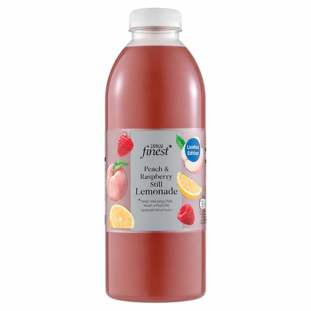 Tesco Finest Peach and Raspberry Lemonade 750ml
