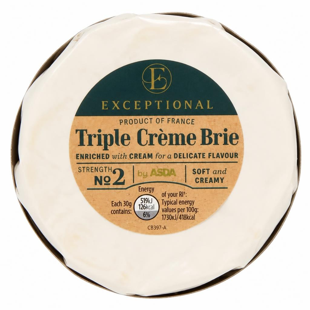 Exceptional by ASDA Exceptional by  Triple Crème Brie 125g