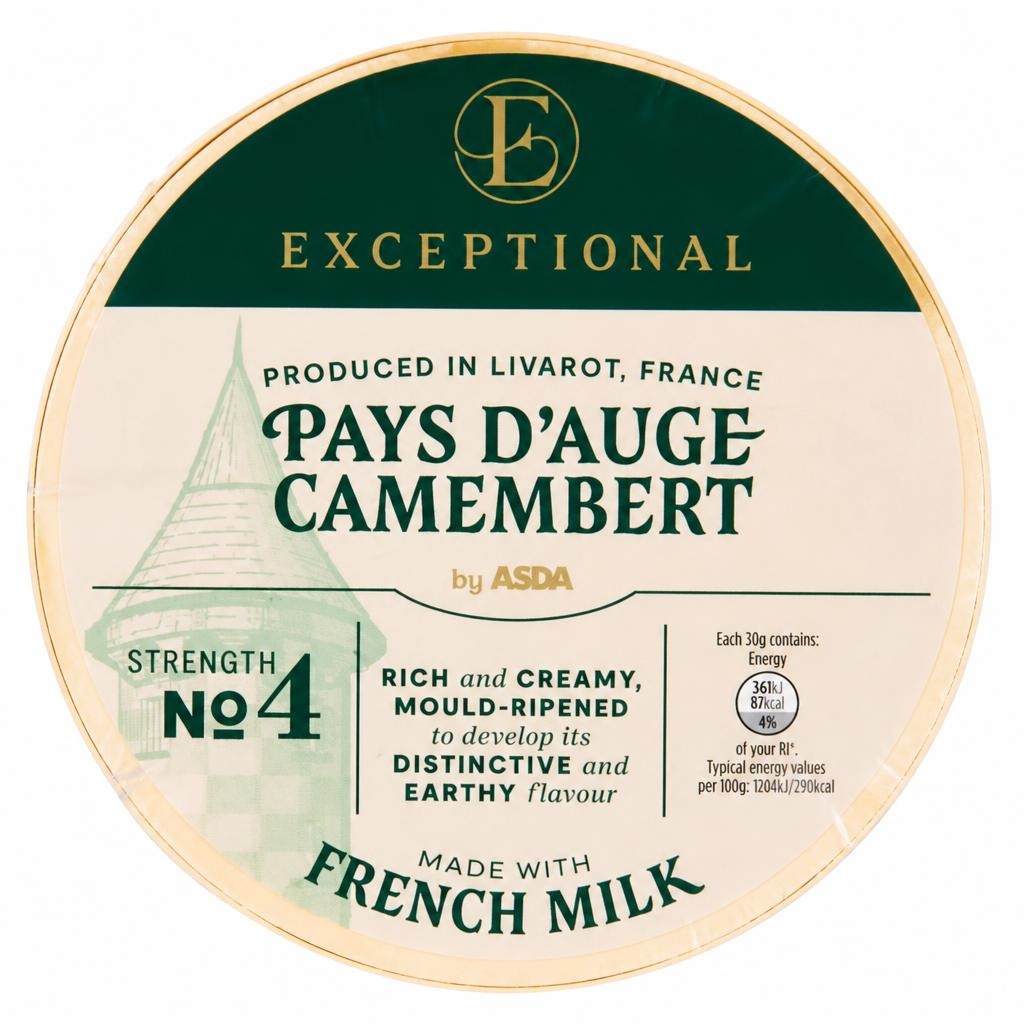 Exceptional by ASDA Exceptional by  Pays D'auge Camembert 250g