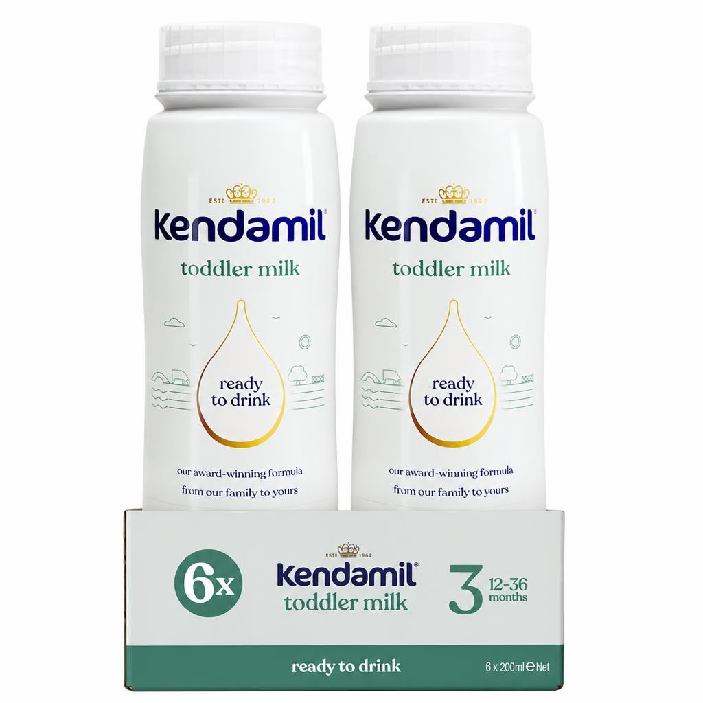 Kendamil Toddler Milk Ready to Feed 12 - 36 Months 6X200ml