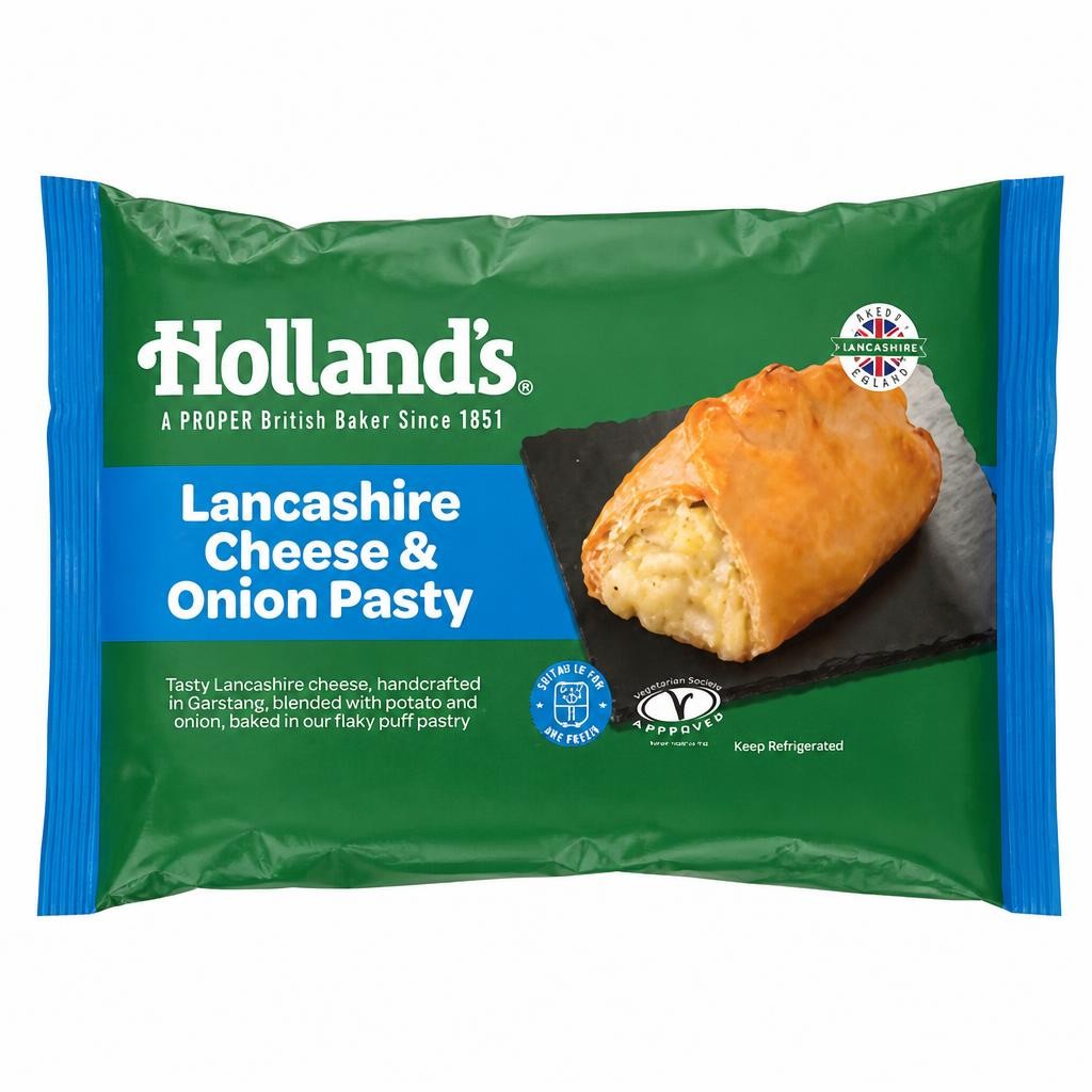 Holland's Lancashire Cheese & Onion Pasty