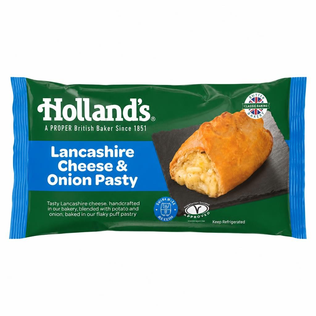 Holland's Lancashire Cheese & Onion Pasty