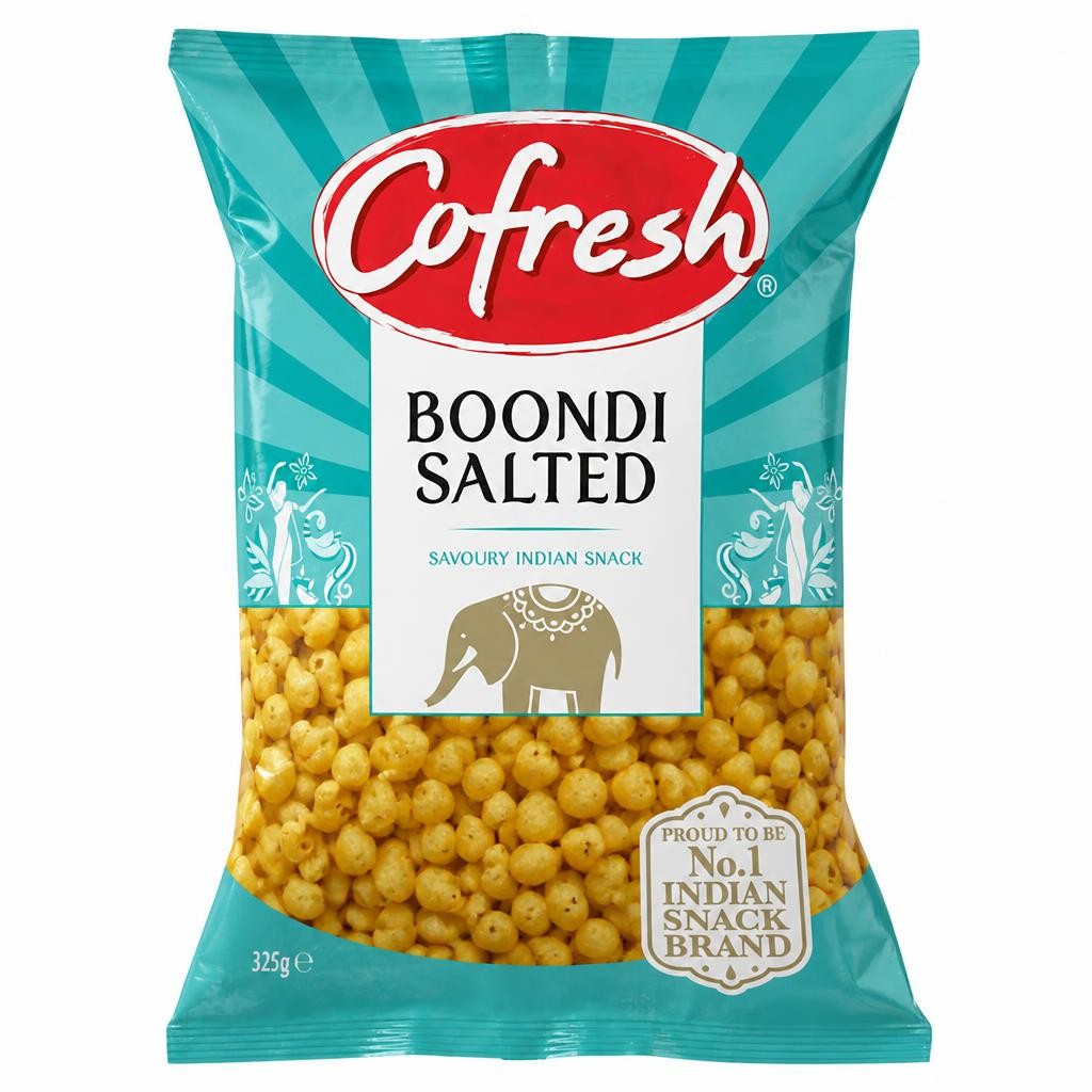 Cofresh 325g Salted Boondi Snacks
