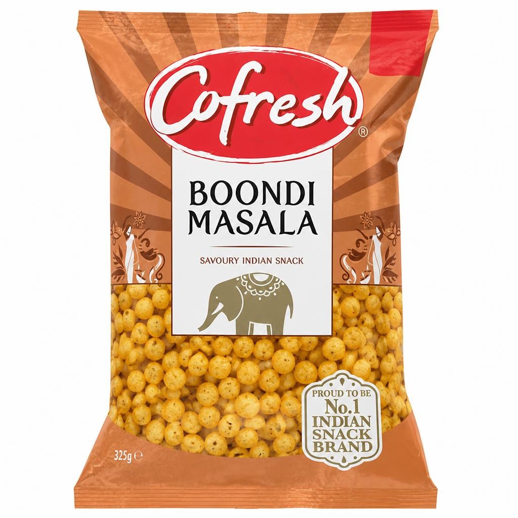 Cofresh 325g Boondi Masala Snacks