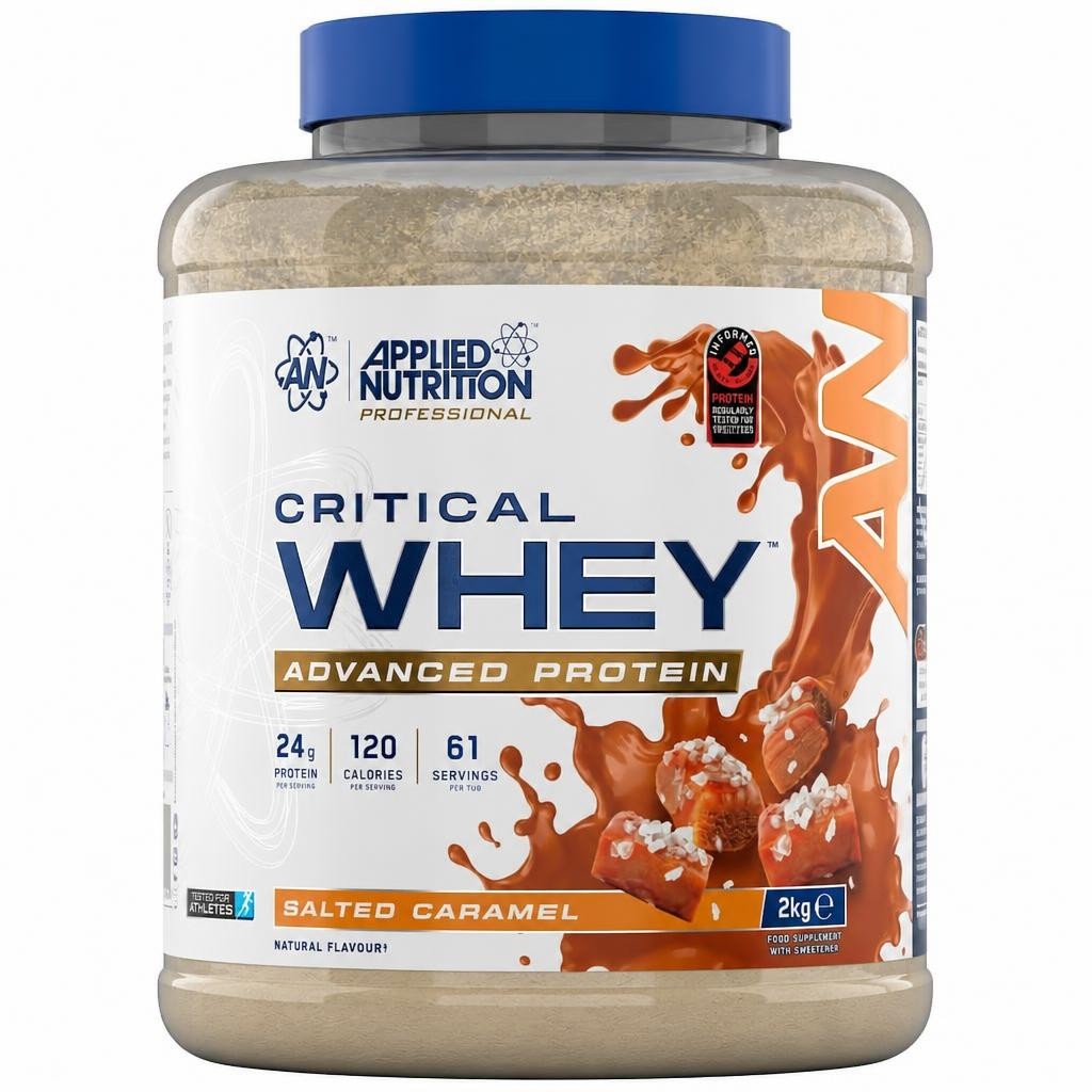 Applied Nutrition Critical Whey Advanced Protein Powder - Salted Caramel - 61 Servings