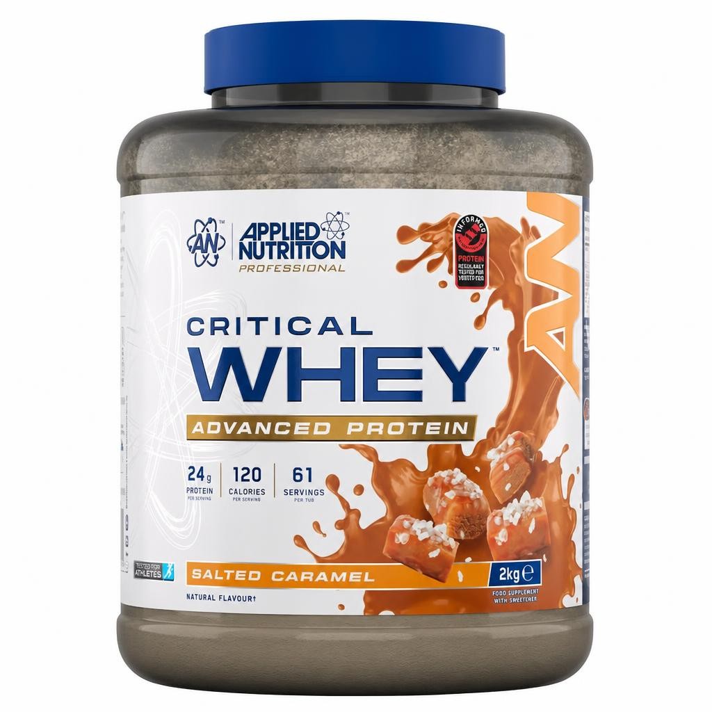 Applied Nutrition Critical Whey Advanced Protein Powder - Salted Caramel - 61 Servings
