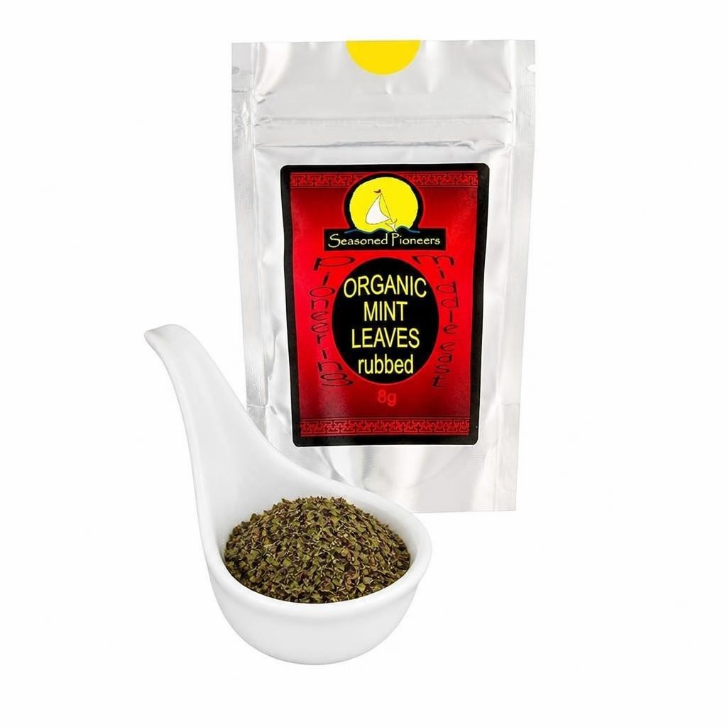 Seasoned Pioneers Organic Mint Leaves 8g