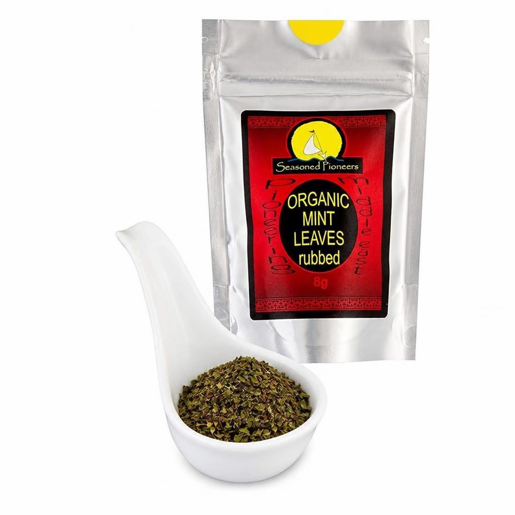 Seasoned Pioneers Organic Mint Leaves 8g