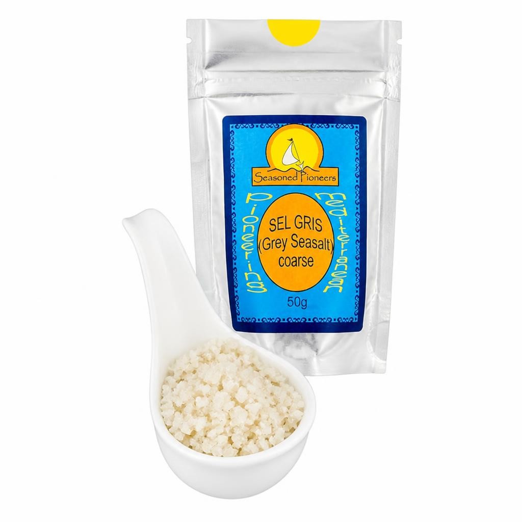 Seasoned Pioneers Sel Gris Coarse 50g