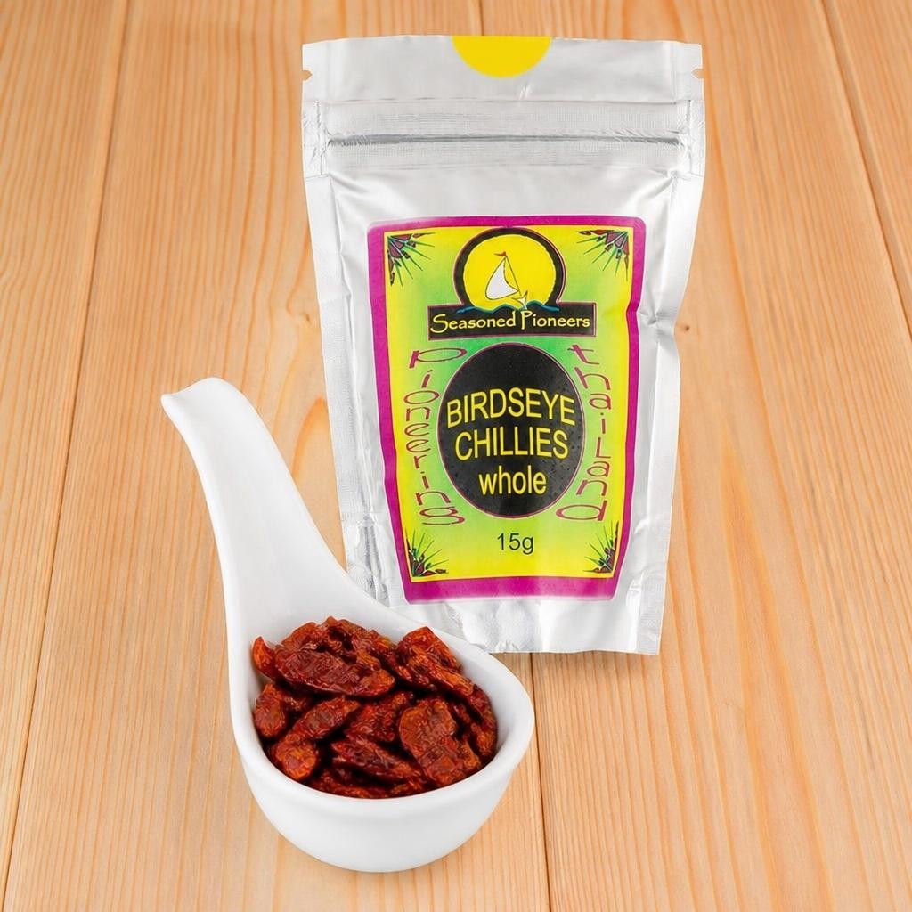 Seasoned Pioneers Birdseye Chillies Whole 15g