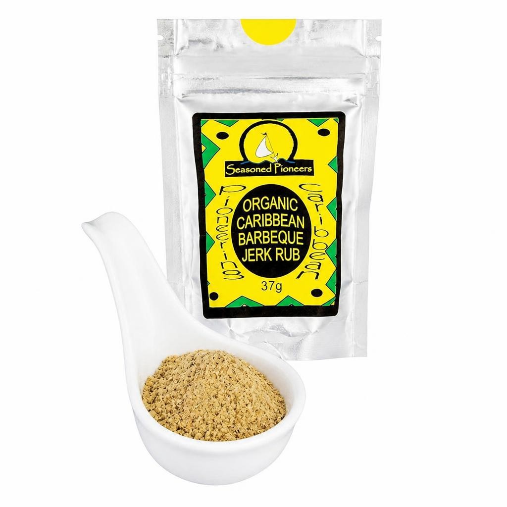 Seasoned Pioneers Organic Caribbean Jerk Rub 37g