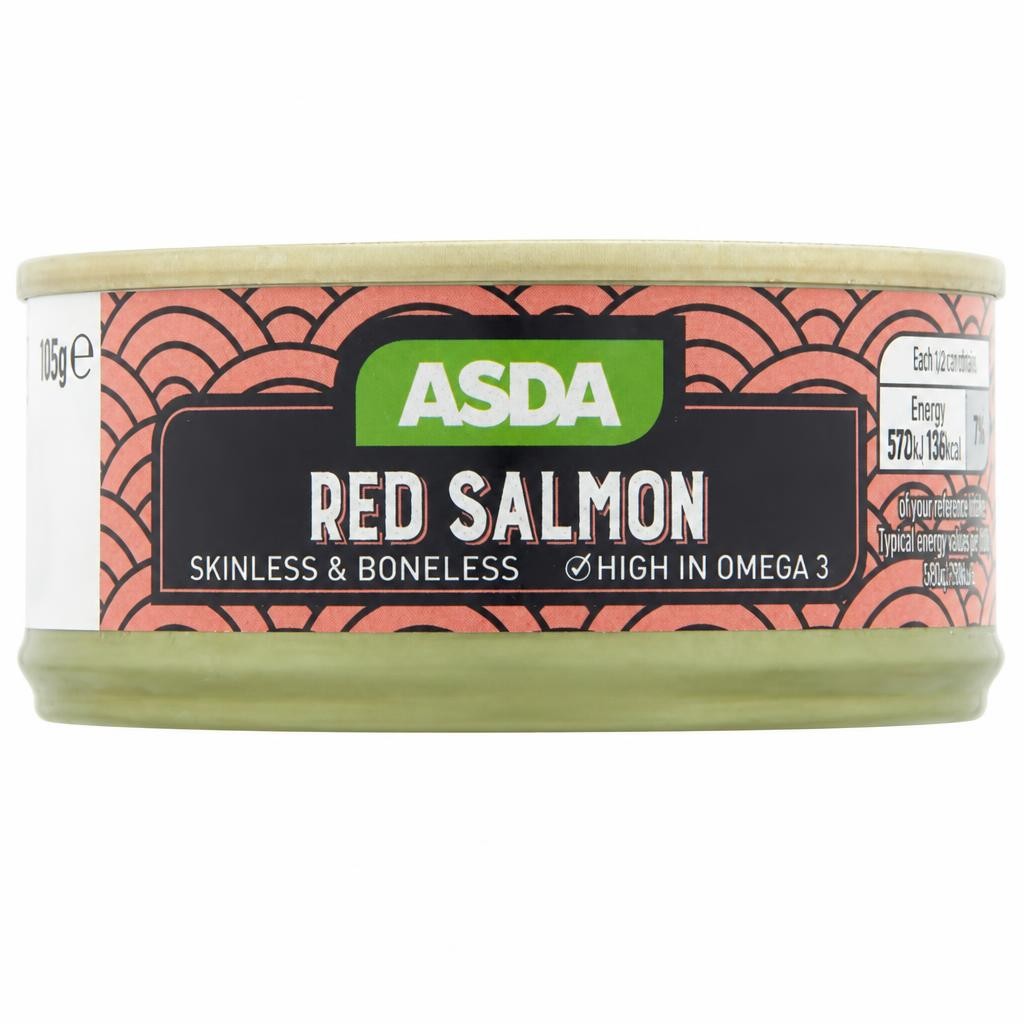 ASDA Red Salmon 105g