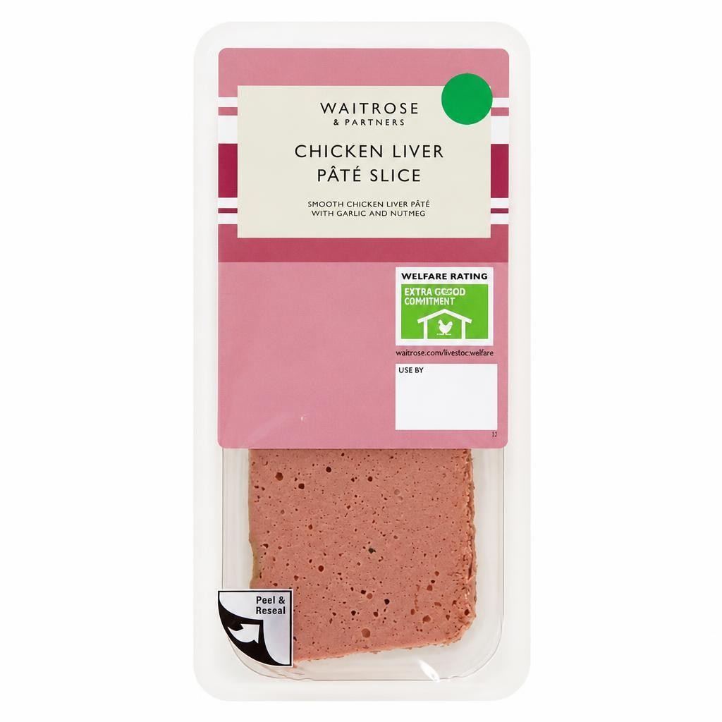 Waitrose Chicken Liver Pâté Slice