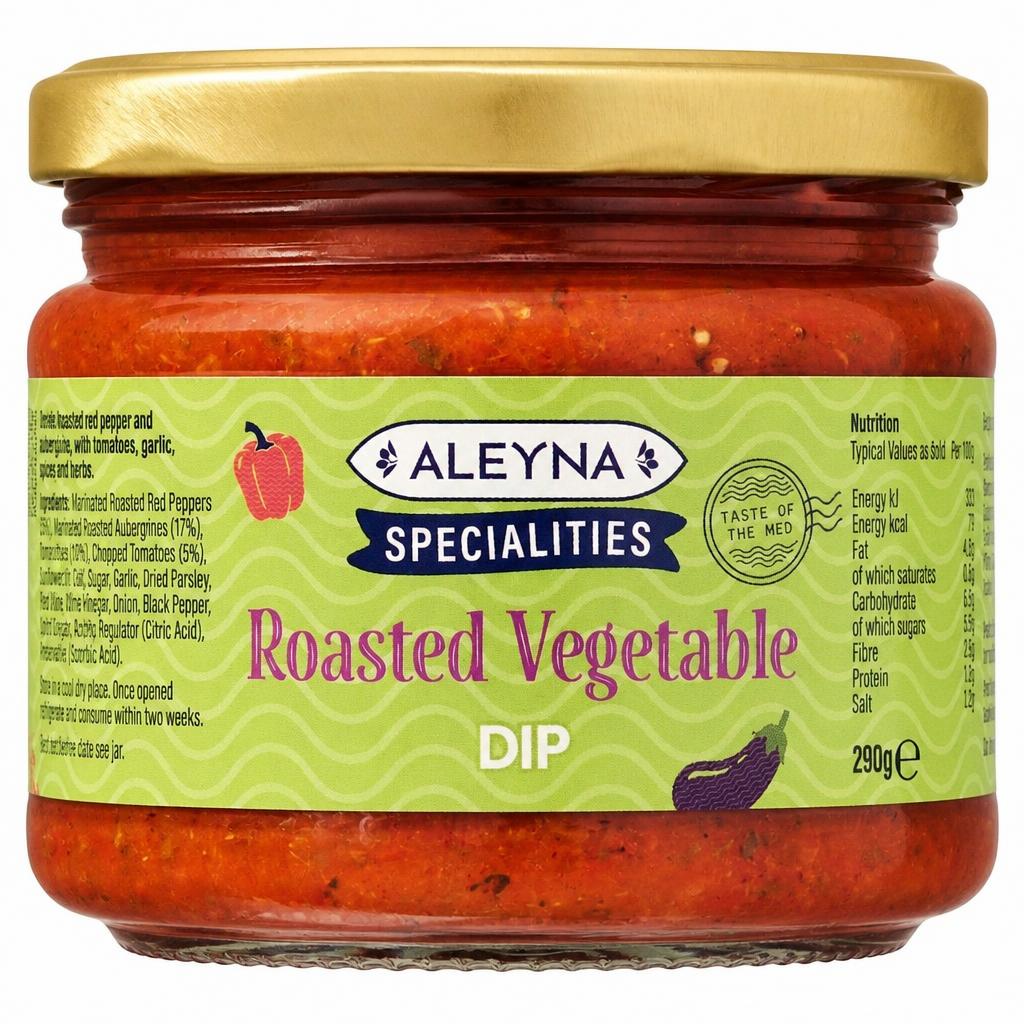 Aleyna Specialities Roasted Vegetable Dip 290g