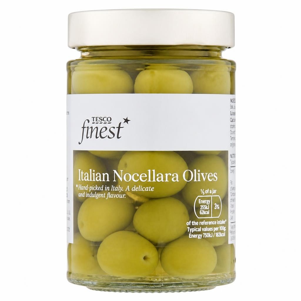 Tesco Finest Nocellara Olives 305G