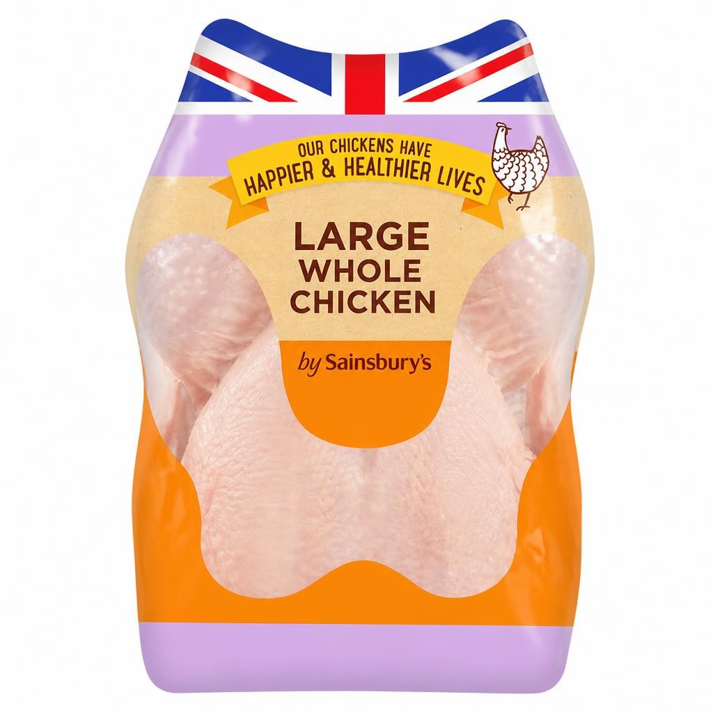 Sainsbury's Large Whole Chicken 2.0-2.5kg