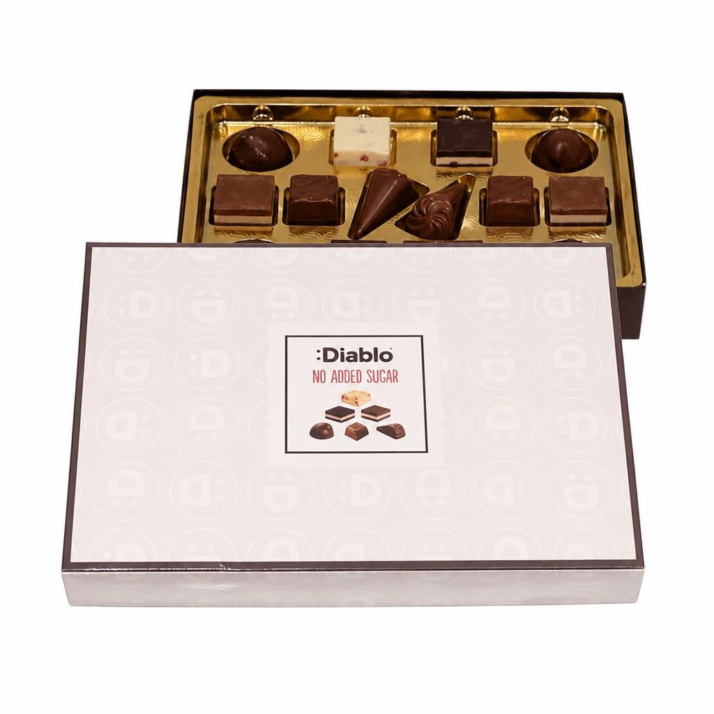 Diablo No Added Sugar Luxury Chocolate Selection Box 142g