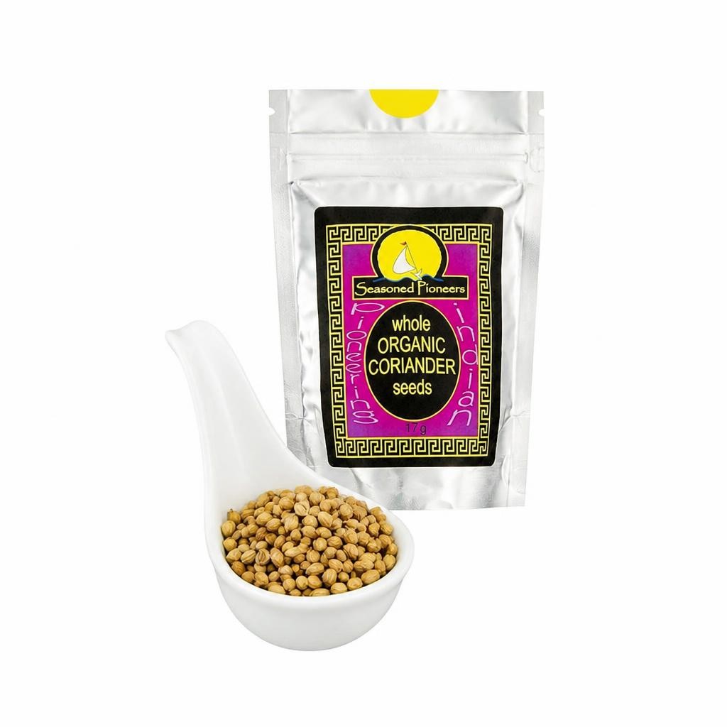 Seasoned Pioneers Organic Coriander Seeds 17g