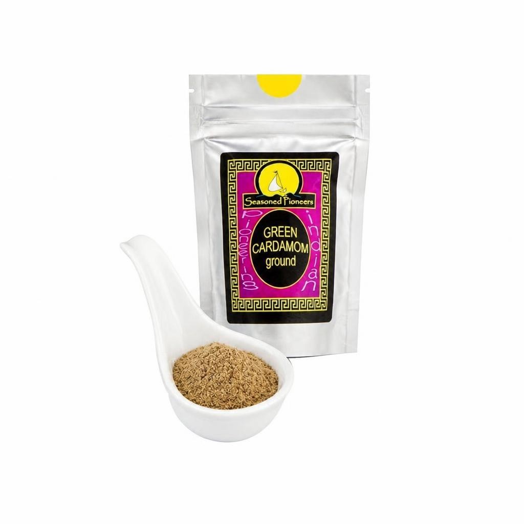 Seasoned Pioneers Ground Green Cardamom 38g