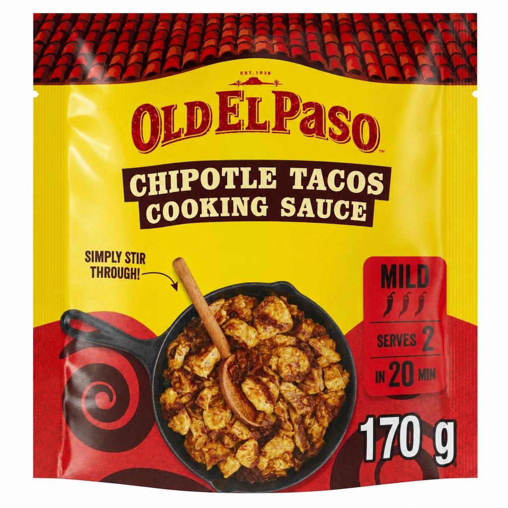 Old El Paso Chipotle Tacos Cooking Sauce 170g