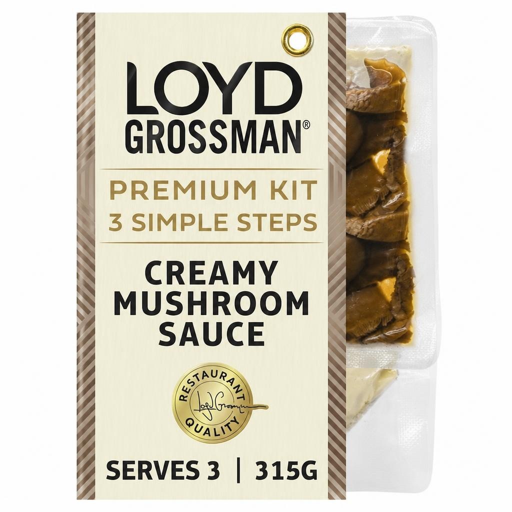 Loyd Grossman Creamy Mushroom Sauce 315g