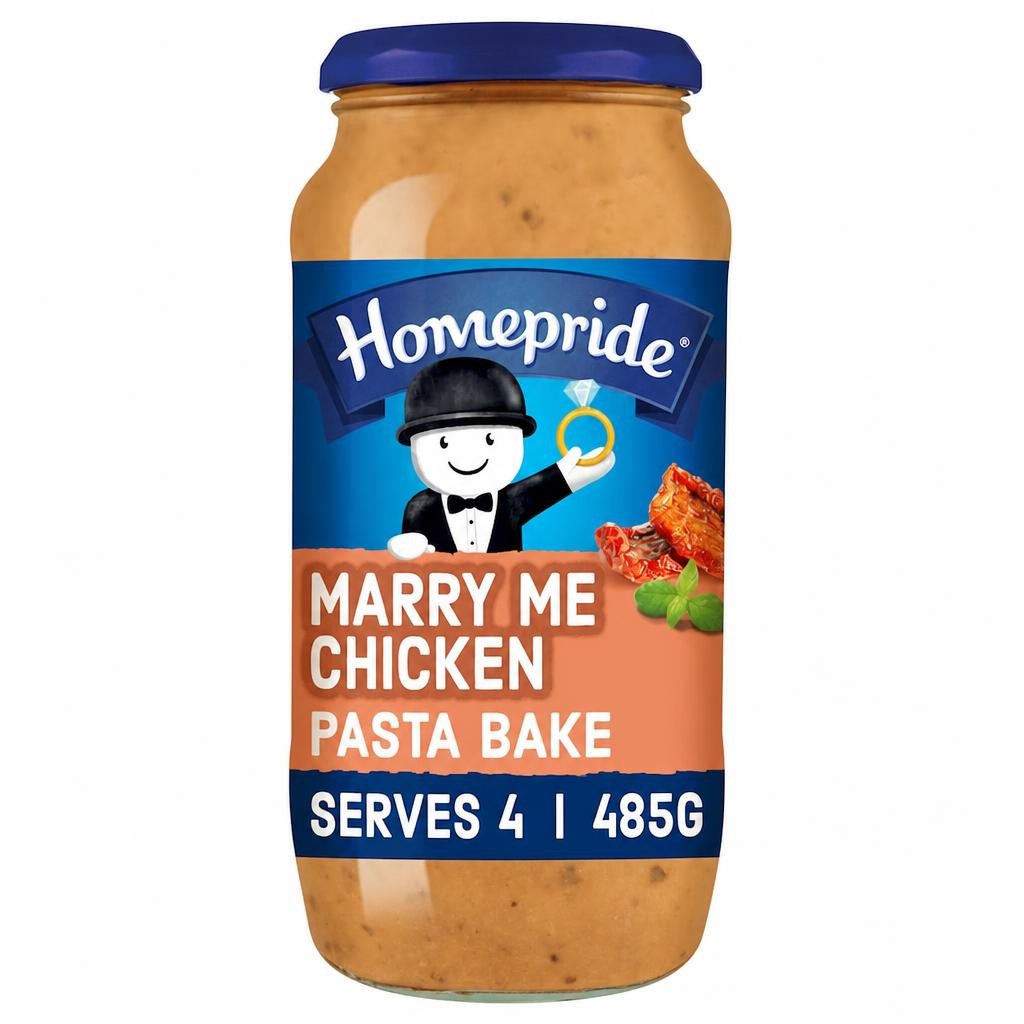 Homepride Marry Me Chicken Pasta Bake Sauce 485g