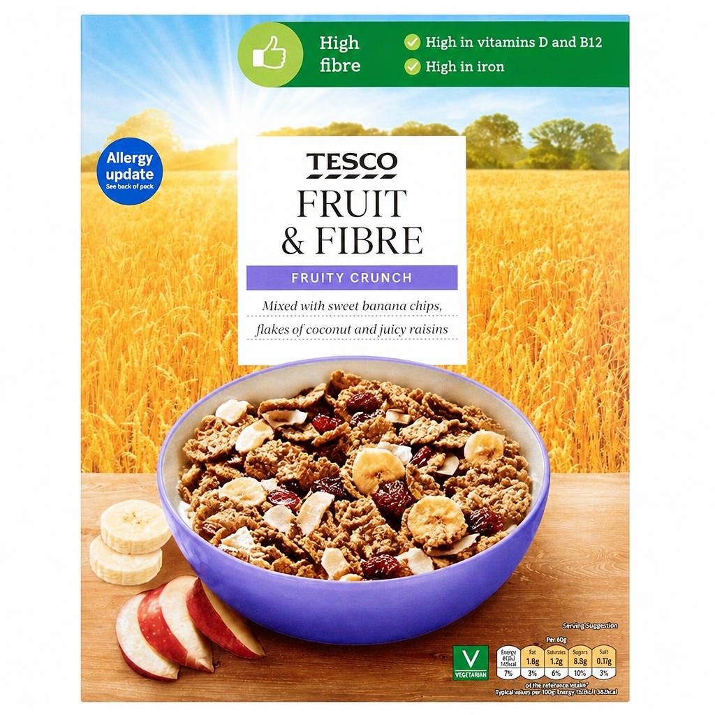 Tesco Fruit & Fibre 750g