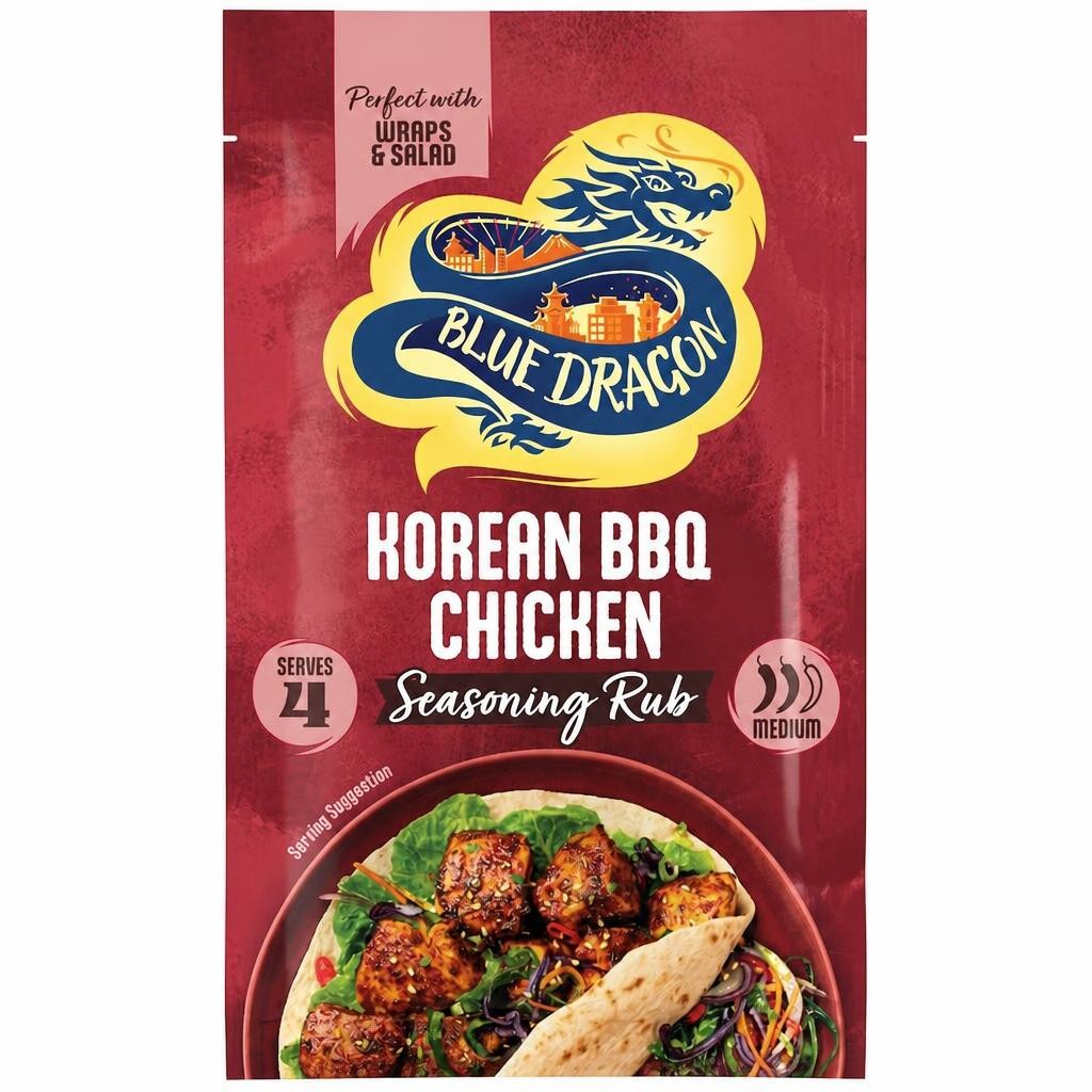 Blue Dragon Korean BBQ Chicken Seasoning Rub 25g