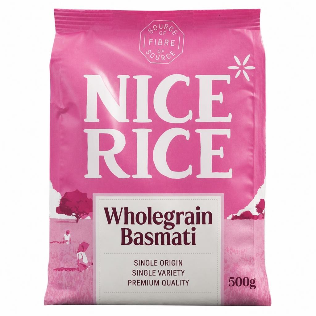 Nice Rice Wholegrain Basmati 500g
