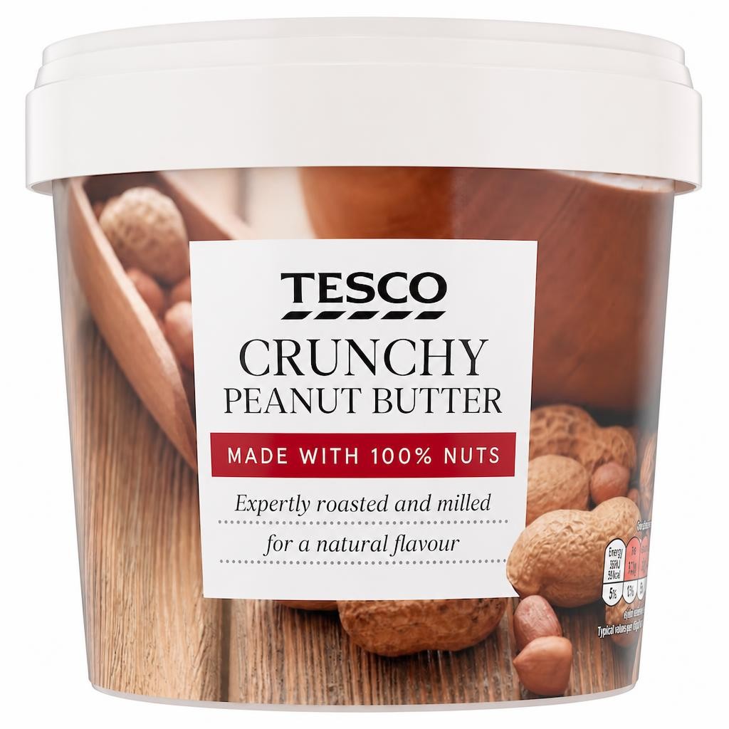 Tesco Crunchy Peanut Butter 1kg