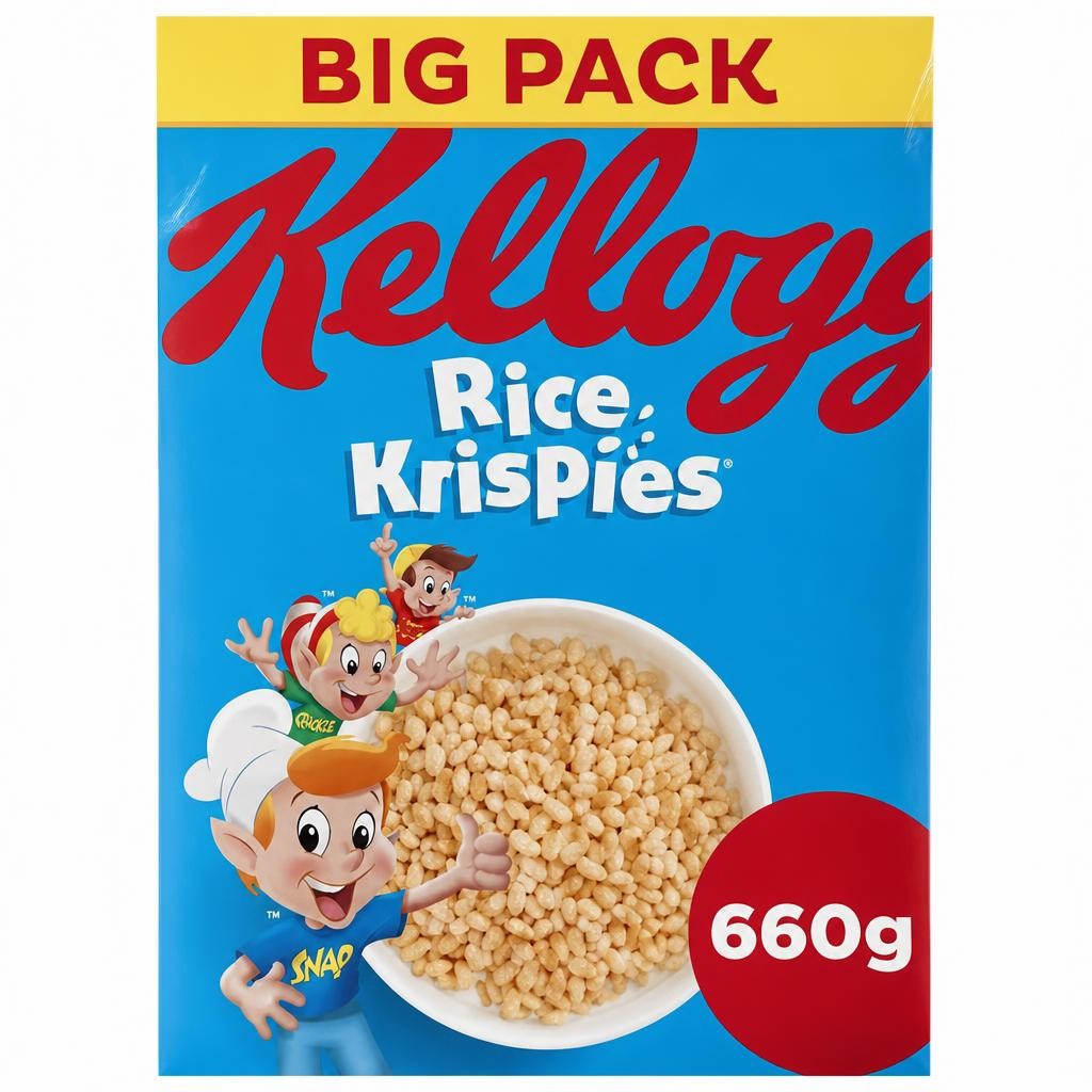 Kellogg's Rice Krispies Breakfast Cereal 660g