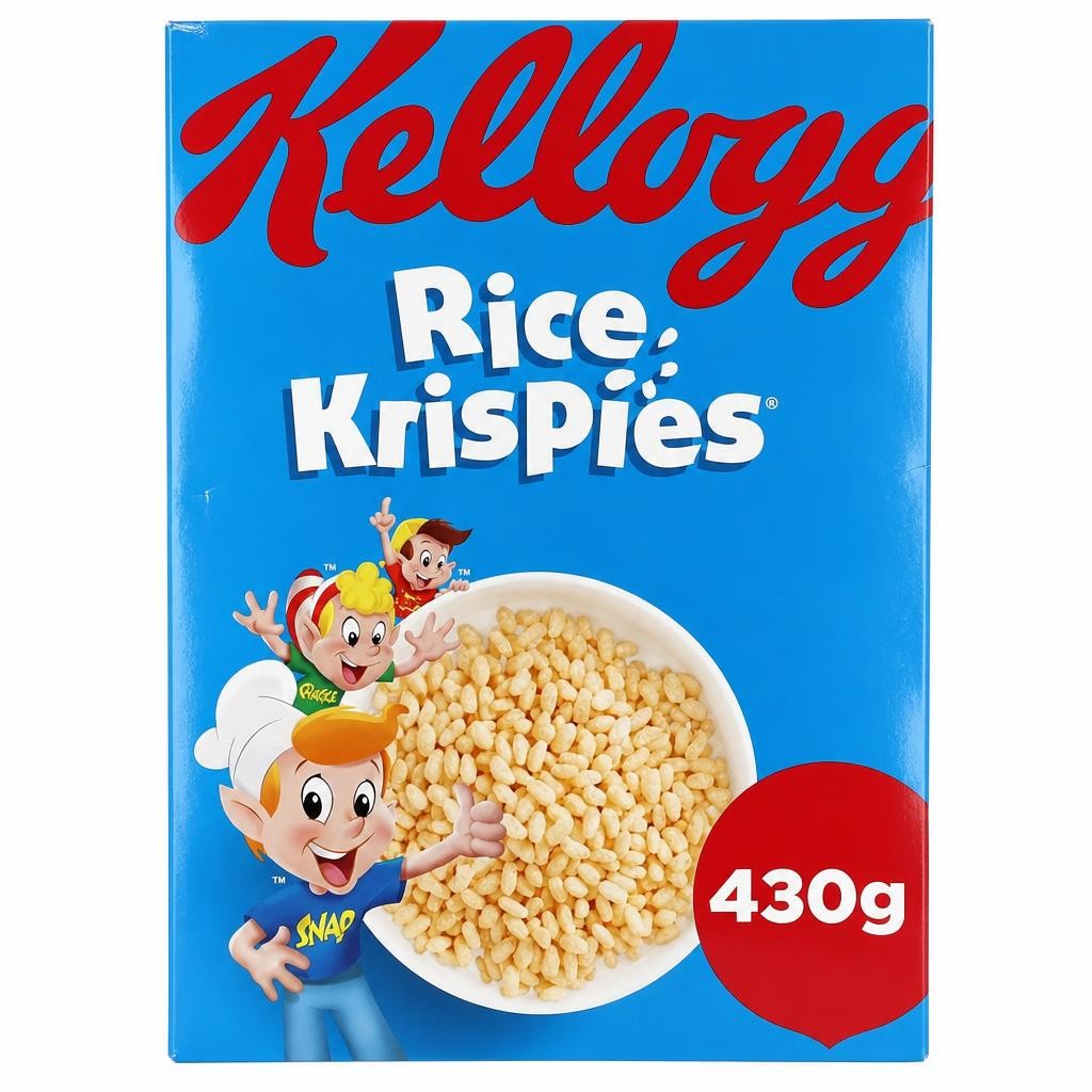 Kellogg's Rice Krispies Breakfast Cereal 430g