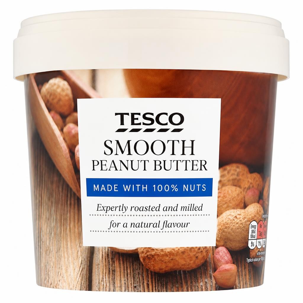 Tesco Smooth Peanut Butter 1kg